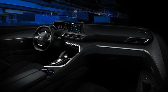 Stora skärmar och modern design utmanar Audi