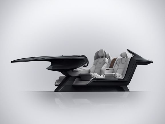 Volvo visar S90 superlyx – med bara tre stolar