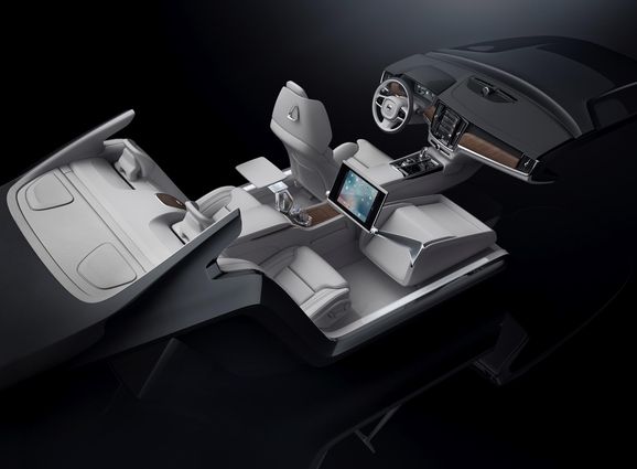 Volvo visar S90 superlyx – med bara tre stolar