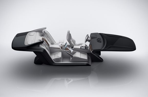 Volvo visar S90 superlyx – med bara tre stolar