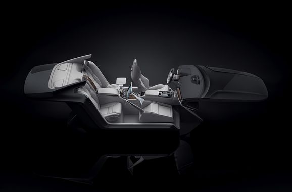 Volvo visar S90 superlyx – med bara tre stolar