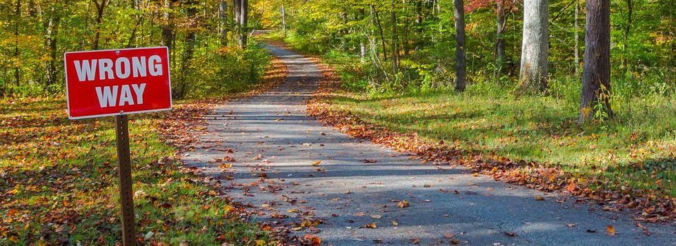 Skyltade om – fick backa tre kilometer