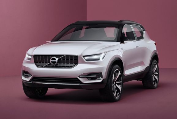 Volvo XC40 visar fronten – premiär nästa vecka