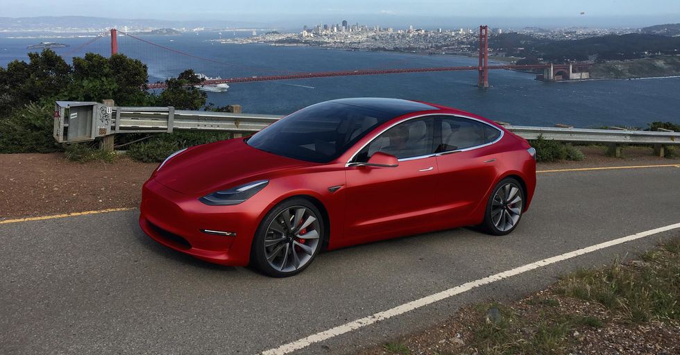 Nu kan du stilla suget efter Tesla Model 3 med ny konfigurator