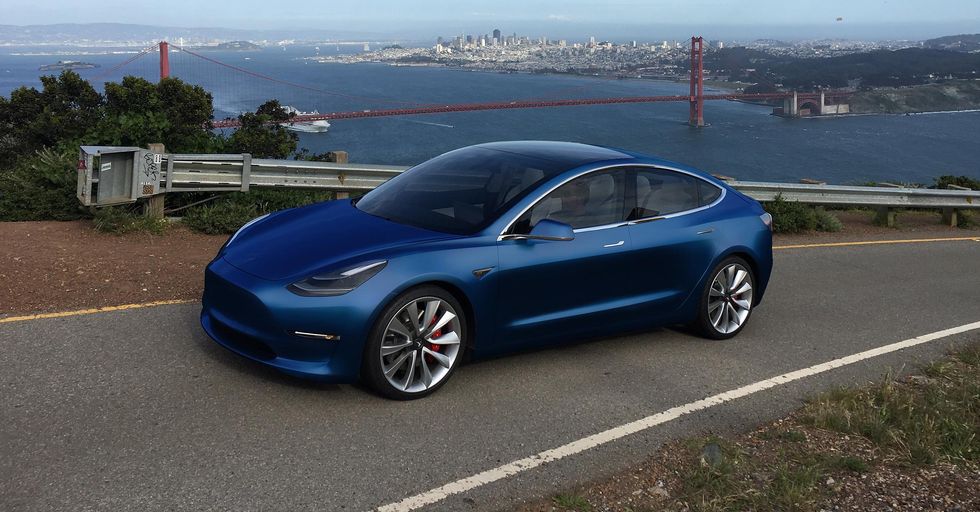 Nu kan du stilla suget efter Tesla Model 3 med ny konfigurator
