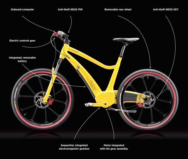 Neox är en riktigt fräck elcykel med smarta växlar