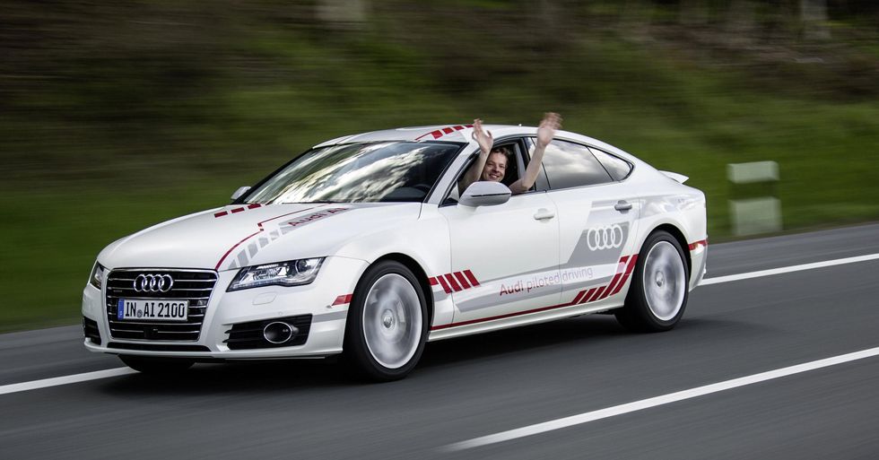 Audis självkörande bilar ska bete sig mer som människor