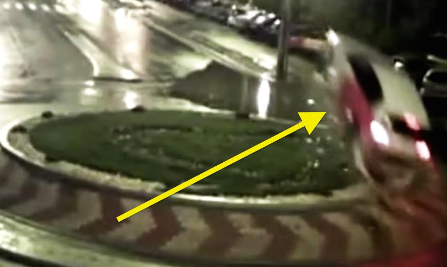 När du har bråttom hem – gena i rondellen!