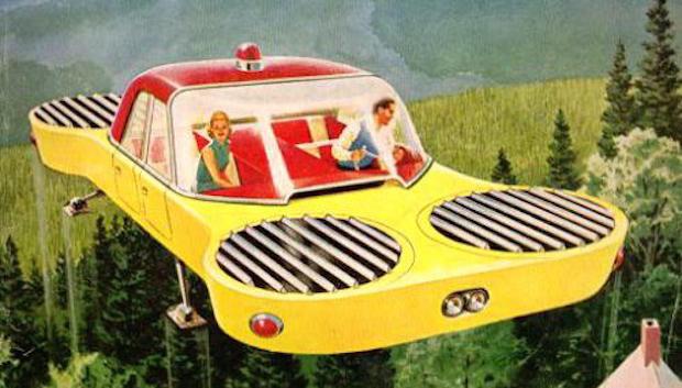 Framtidsbilderna på självkörande bilar från 60-talet var inte alls helt fel ute