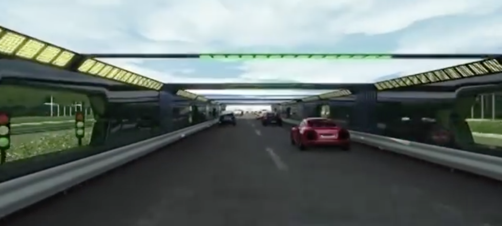 Massiva monsterbussen slukar bilarna och tar 1.400 passagerare – snart i trafik?