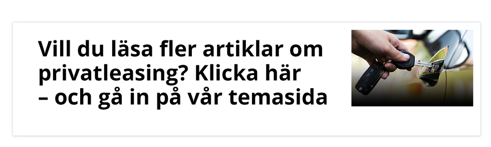 Privatleasing eller billån – så resonerade två förare