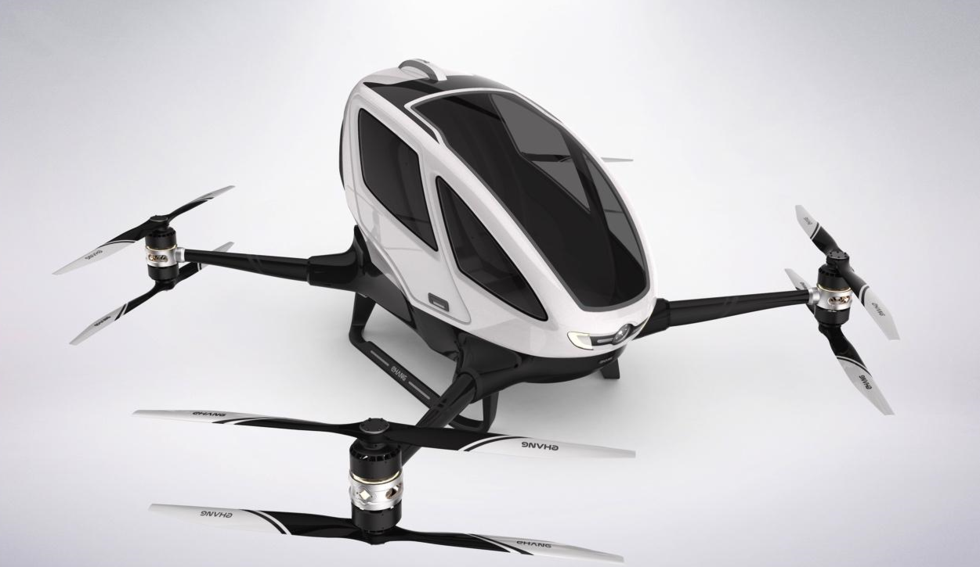 Taxidrönaren som skulle kunna flyga dig hem från krogen