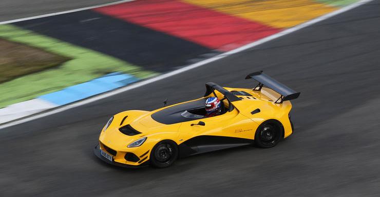 Tidernas snabbaste Lotus (för gatan)