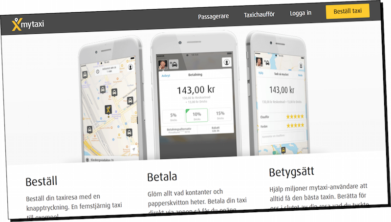 Nya appen lanseras i Sverige – ska sätta Uber på plats