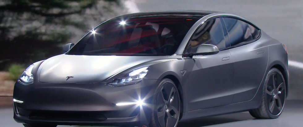 Nya tekniska detaljer avslöjade om Tesla Model 3