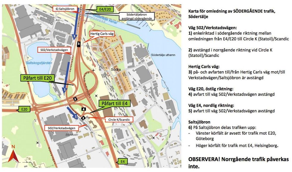 Södertäljebron mer skadad än väntat – kan rasa