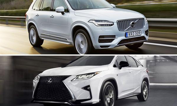 Kör du nya Volvo XC90 eller Lexus RX?
