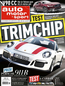 Ute nu: Vi testar trimchip – och kollar in Volvo V90 CC