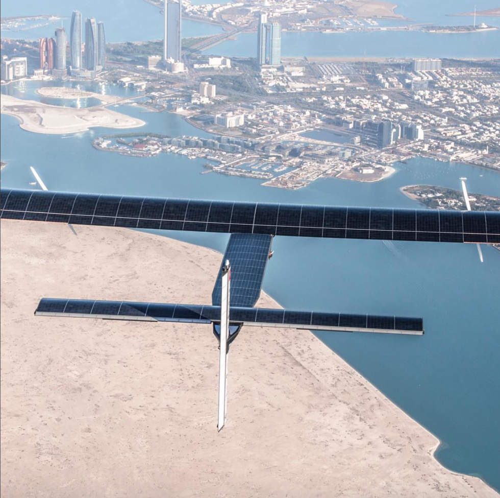 Solcellsdrivet flygplan klarade jorden runt-resa