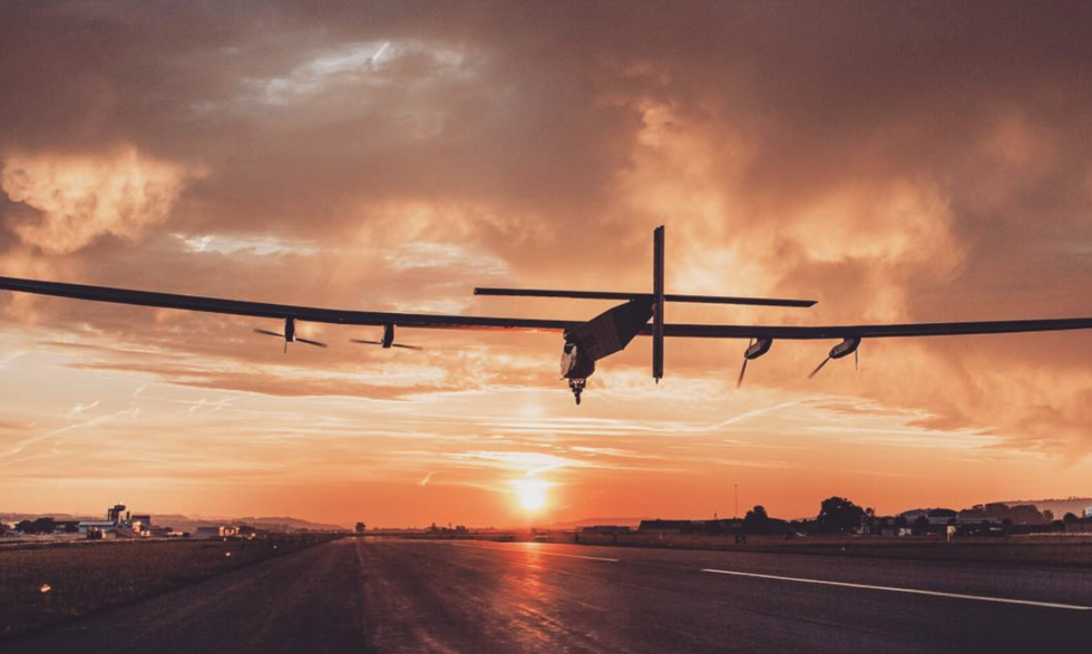 Solcellsdrivet flygplan klarade jorden runt-resa