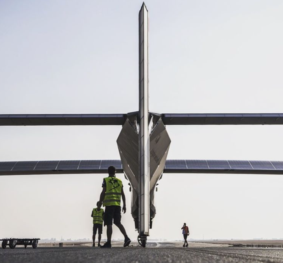 Solcellsdrivet flygplan klarade jorden runt-resa