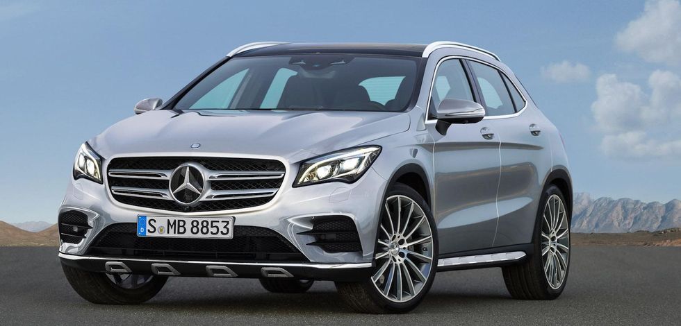 Mercedes plan avslöjad: GLA Coupé och ny roadster