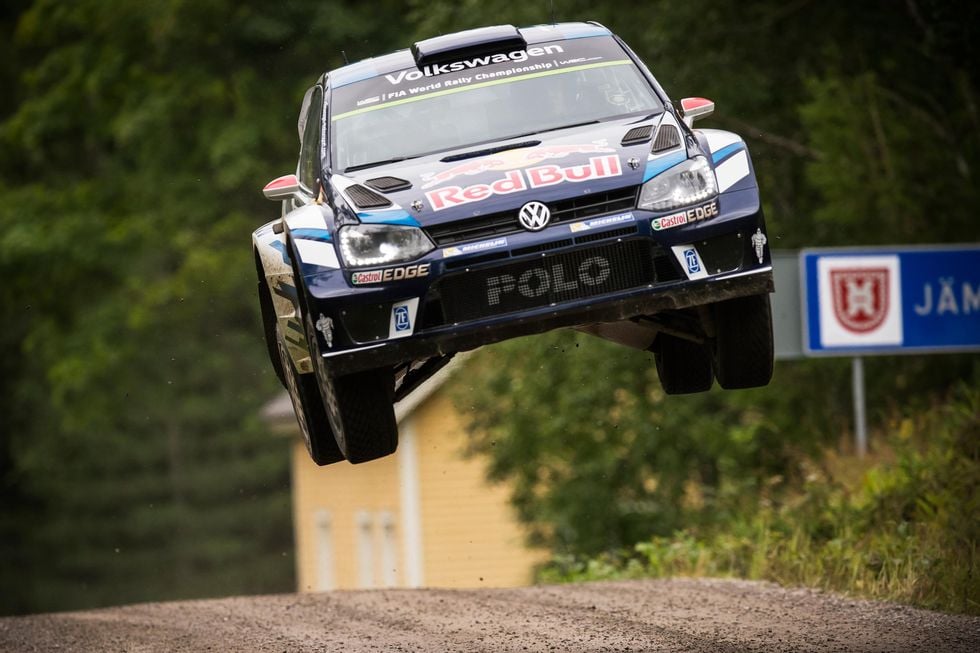 Duell på klassisk rallysträcka