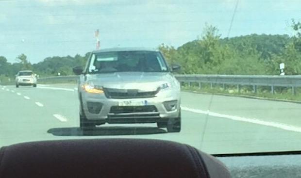 Skoda Kodiaq närmar sig – fångad på bild av läsare
