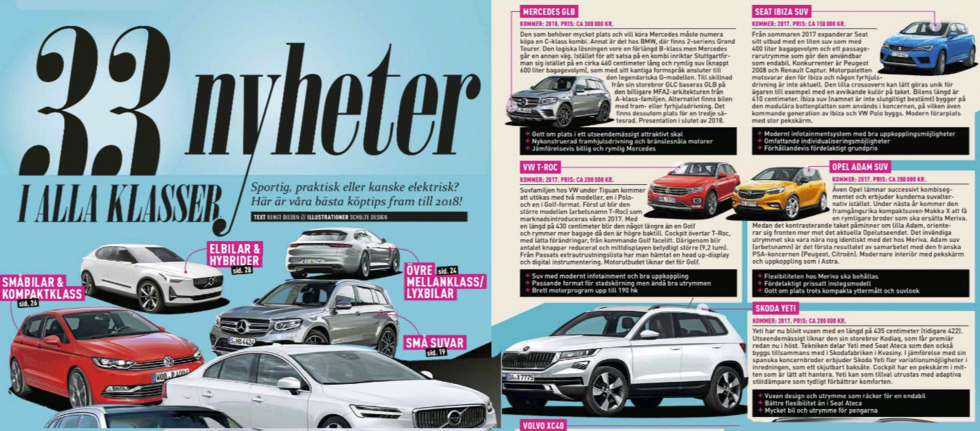 Vi testar fyra kombibilar – budget mot lyx