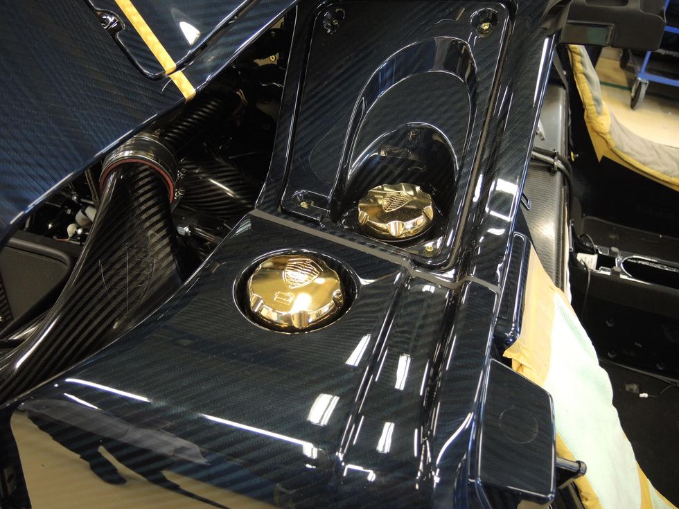 Unika bilder: Koenigsegg Naraya har detaljer i guld