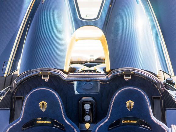 Unika bilder: Koenigsegg Naraya har detaljer i guld