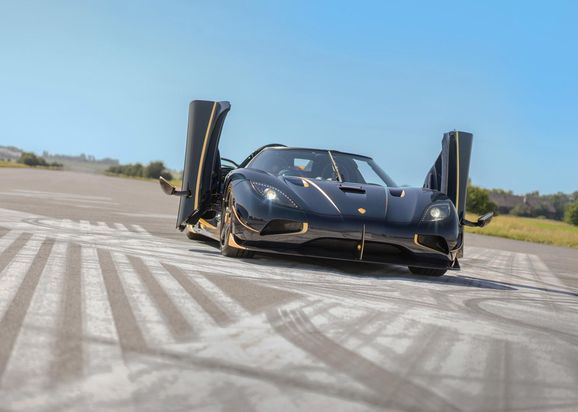 Unika bilder: Koenigsegg Naraya har detaljer i guld
