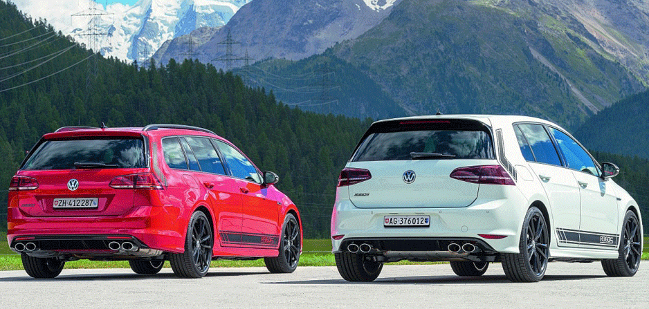 VW Golf R360S med 360 hk