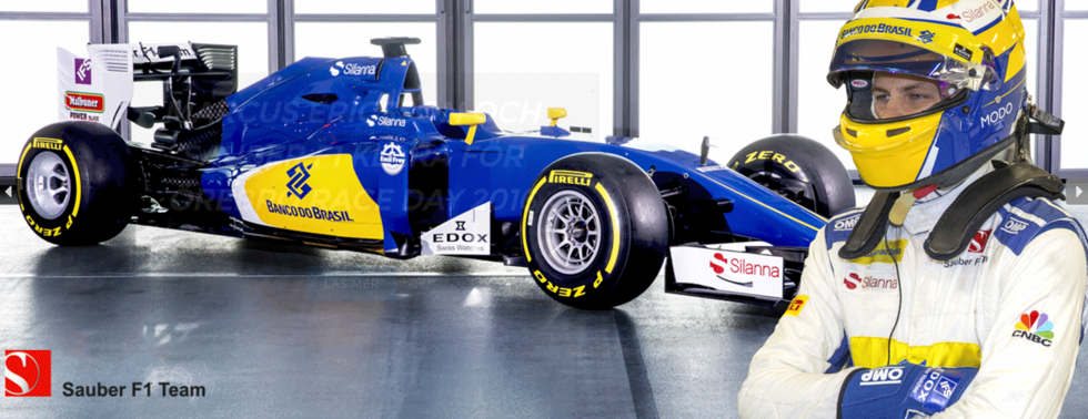 Kom och se Marcus Ericsson köra sin F1-bil