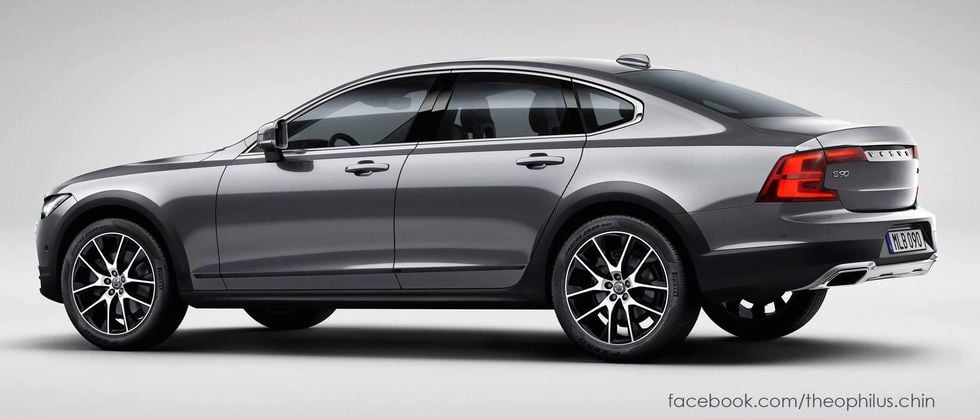Volvo S90 Cross Country? Så skulle den kunna se ut