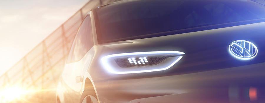 Volkswagen visar nya skisser på kommande elbilen