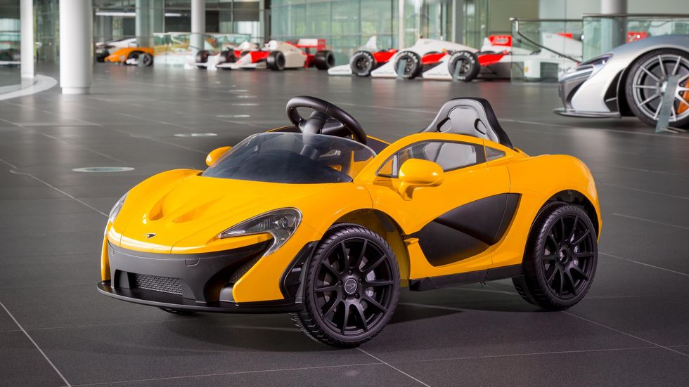 Eldriven McLaren P1 roadster för 4.000 kronor