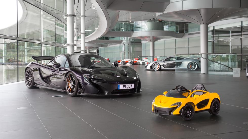 Eldriven McLaren P1 roadster för 4.000 kronor