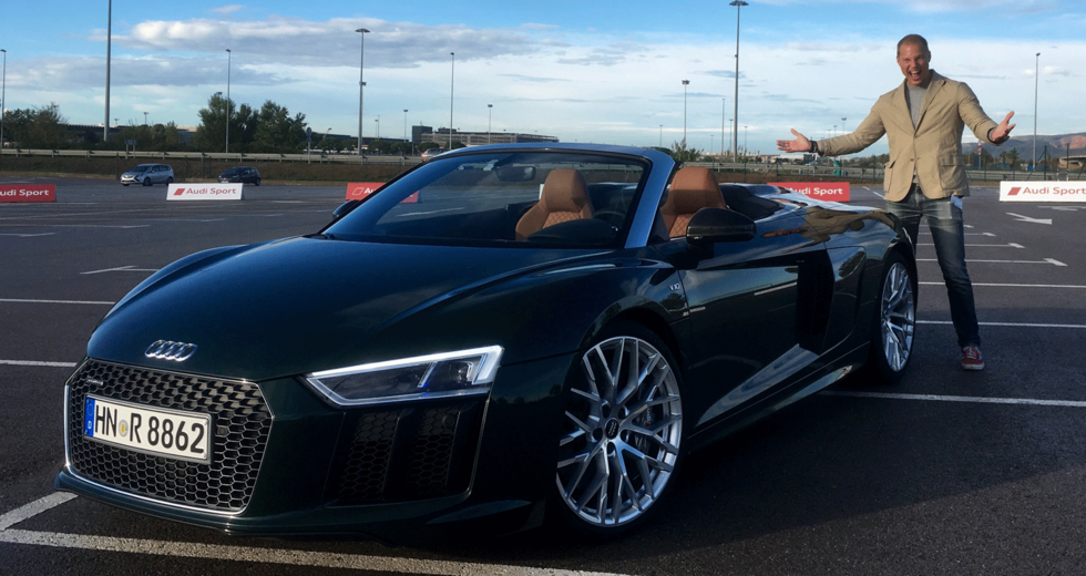 Audi R8 Spyder provkörd: 