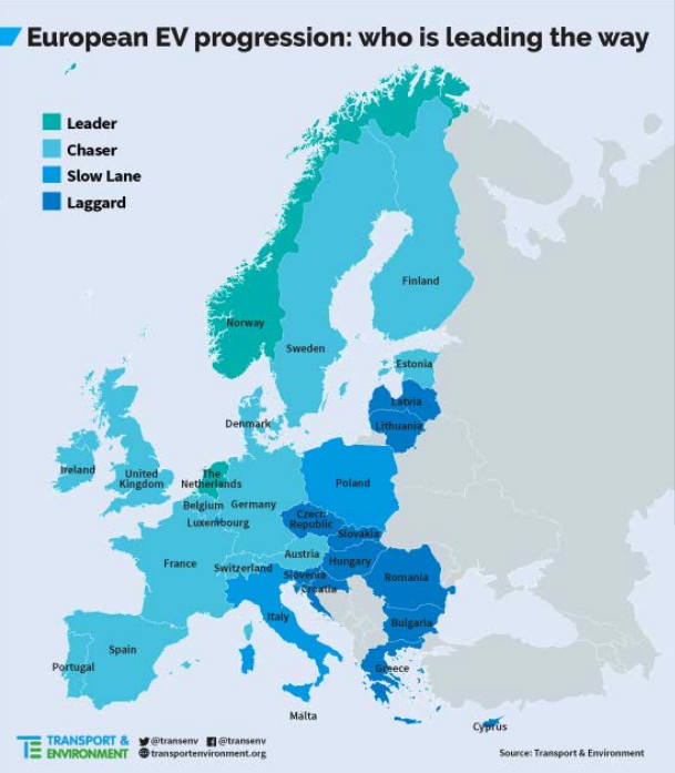 Laddhybrider och elbilar fortsätter öka – men inte lika snabbt som 2015