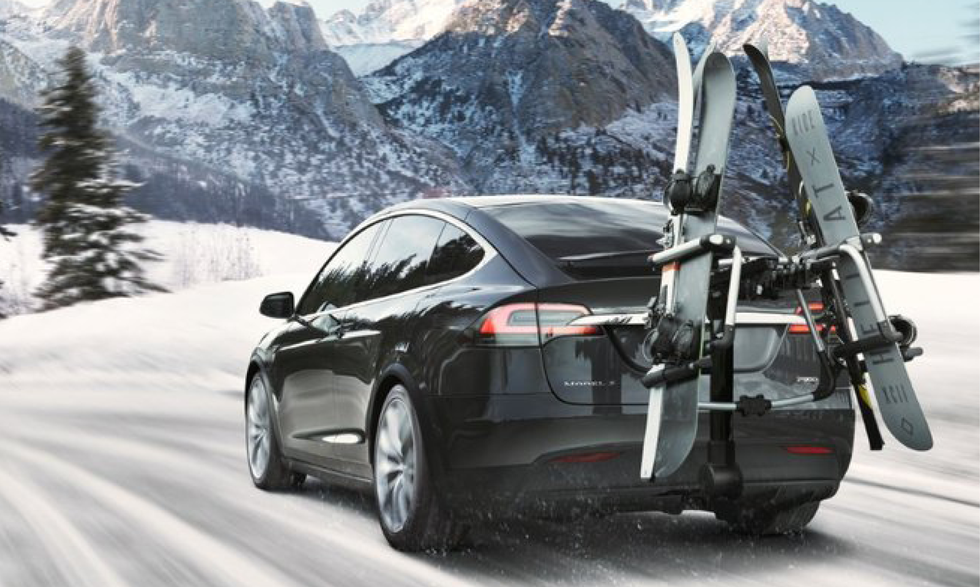 Teslas smarta skidhållare kanske inte kommer till Sverige