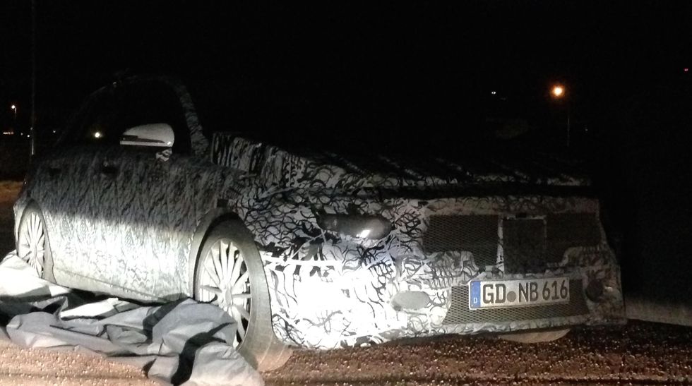 Nya Mercedesmodellen spionfotograferad i Sverige