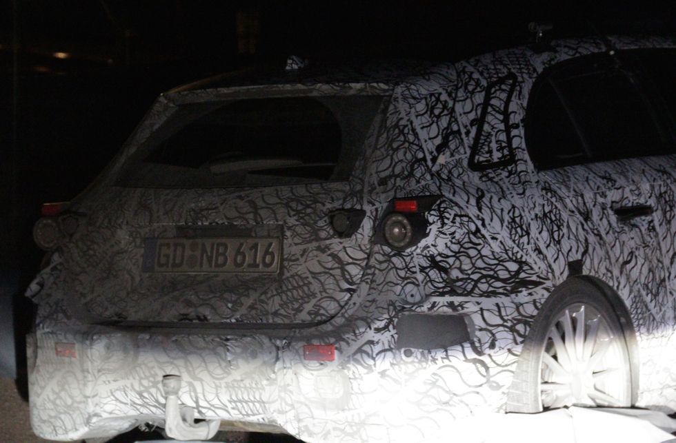 Nya Mercedesmodellen spionfotograferad i Sverige