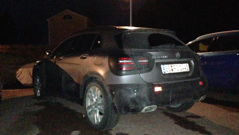 Nya Mercedesmodellen spionfotograferad i Sverige