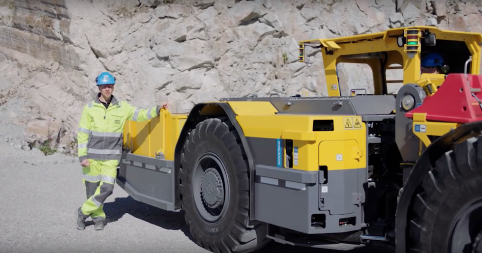 Eldriven maskin intar gruvan – ska kapa kostnaderna