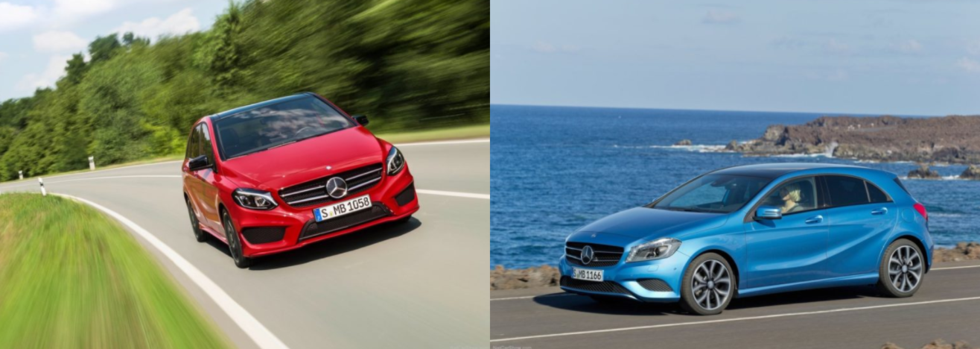 Kör du Mercedes A-klass eller B-klass?