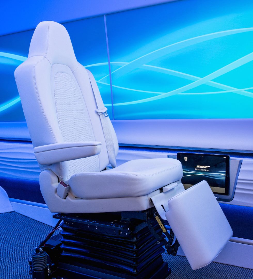 Den här bilstolen får alla andra att verka uråldriga