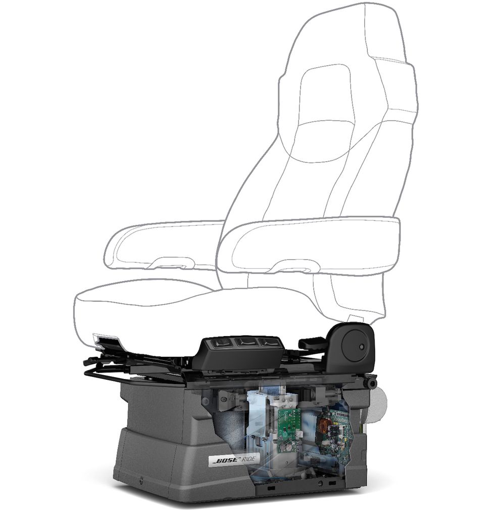 Den här bilstolen får alla andra att verka uråldriga