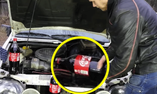 Detta händer om du byter ut motorolja mot Coca-Cola