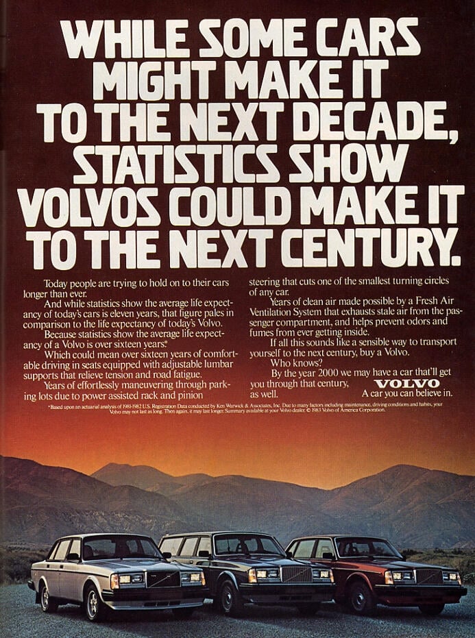 Volvos fyndigaste annonser – kommer du ihåg?
